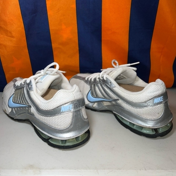 Nike Relax Run IV 2009 Women’s Shoes Size US 9.5 EUR 41 White/Blue (366614-141) - Picture 4 of 8